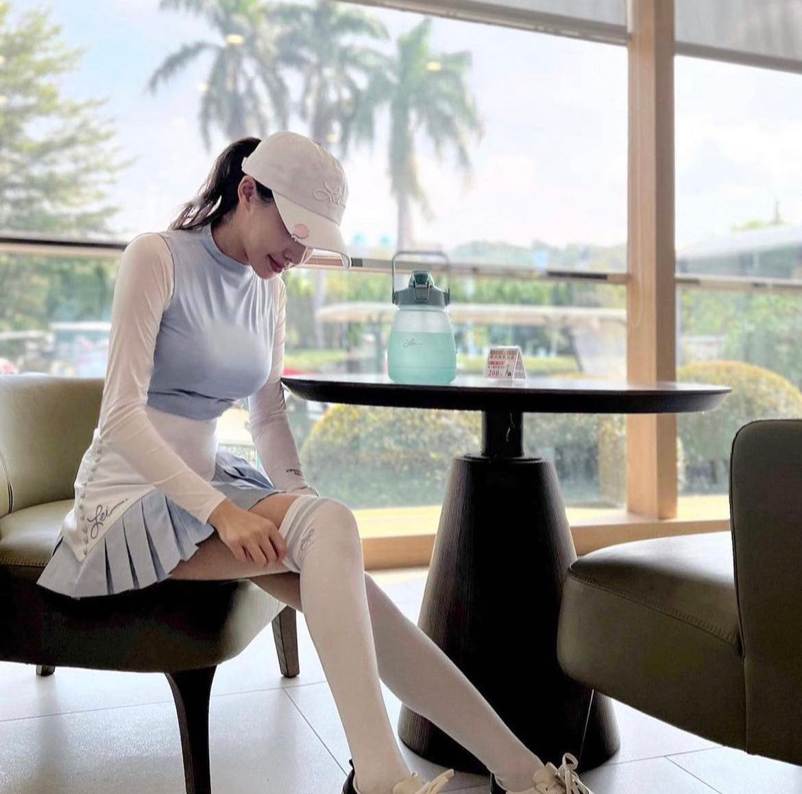 {READY-STOCK} Knee Socks made in anti-bacterial fabric by LEI, Korea