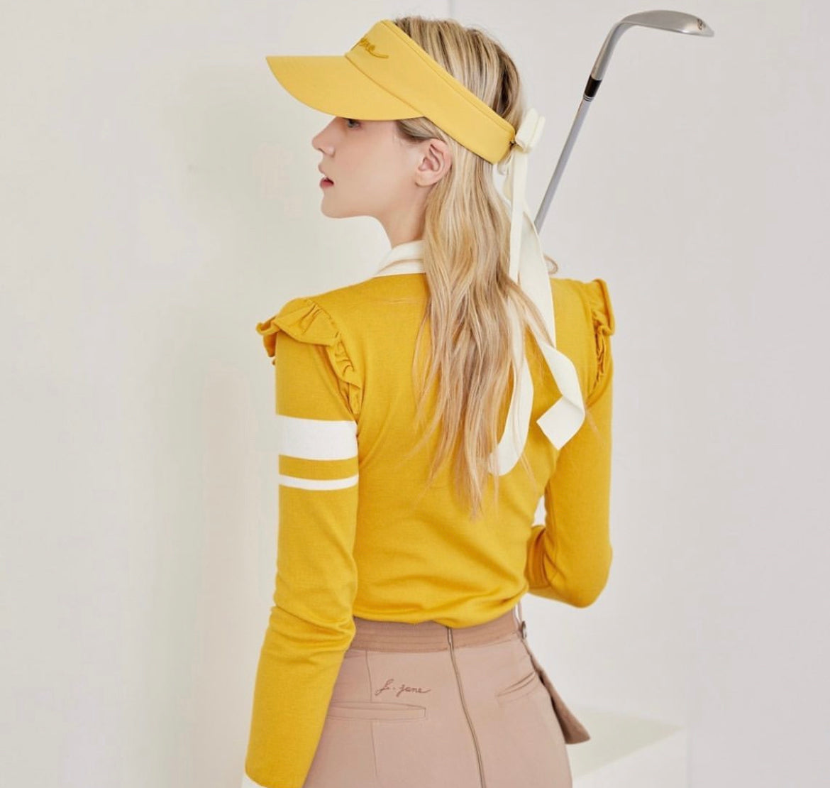 {PRE-ORDER} Mix & Match Colors Golf Visor with Ribbons